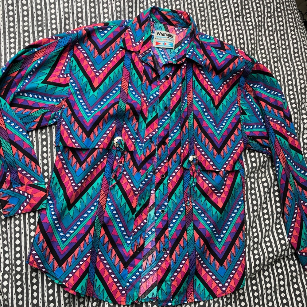 Vintage wrangler shirt